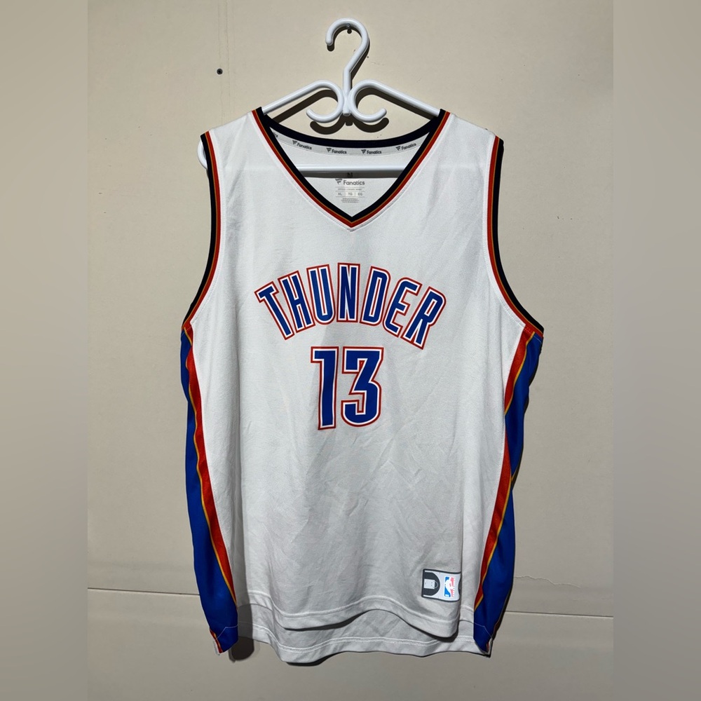 Fanatics Paul George OKC Thunder REPLICA jersey